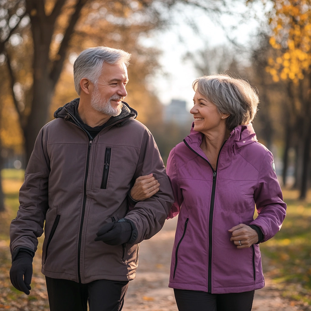 Літня пара веде активний спосіб життя